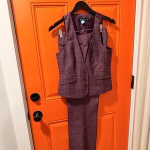Women's Purple Pants & Jumpsuit Set
